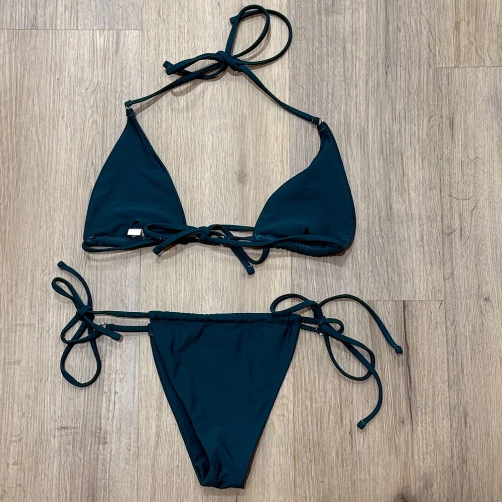 Teal Bikini Set